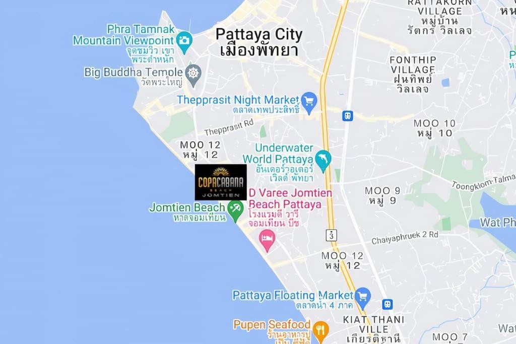 Sea View 5 Star Facilities Luxury Stay At Pattaya Jomtien Beach Esterno foto